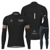 メンズトラックスーツPNSメンサイクリングジャージーセットロングセブチームロードバイク衣料品スーツMaillot Ciclismo Hombre Breathab Bicyc Shirtsh2421