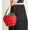 Shoulder Bags new Straw bag raan pastoral woven fasion andbags fruit strawberry cartoon MessengerH2421