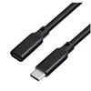 Datorkablar 10 Gbps Gen2 Type-C USB 3,1 Man till USB-C Kvinnlig förlängning Data 100W Laddning Kabel Förlängningssladd reversibel design 0,3m1 m 2m 2m