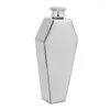 Hip Flabks 10x Flask 100 ml spersonalizowana trumna kształt stalowy przenośny flagon Portable Flagon Wine Parek dostarcza prezent męski