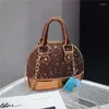 Bolsos de cintura Retro para mujer, minimonedero con estampado de estrellas bonitas, bolsos de mano para mujer, cartera pequeña de cuero PU clásica