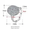 Настоящее обручальное кольцо из стерлингового серебра 925 пробы «Сумерки Рассвет Белла» с металлической коробкой в форме сердца 240122