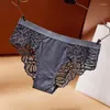 Damenhöschen 1pc Mode Frauen Spitze Unterwäsche Weiche Sexy Slips Atmungsaktive Nahtlose Dessous Weibliche Traceless Unterhosen Plus Größe