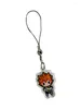 Sleutelhangers Haikyuu!!Perifere mobiele telefoon ketting hanger Chibi stripfiguur sleutelhanger mode-accessoires autosleutel decoratie