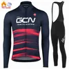 Herrspårsugar TEAM 2023 MENS Racing Cycling Suits Winter Warm Fece Jersey Set Triathlon Mountian Long Seves Clothingh2421