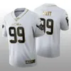 Хьюстон''Тексанс''Мужчины 99 Дж.Дж.Watt 4 Deshaun Watson 15 Will Fuller V Custom Women Youth White 100th Golden Edition Джерси