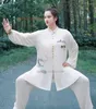 Vêtements ethniques 2024 chinois Tai Chi Wushu uniforme fleur imprimé costume Taijiquan arts martiaux Wingchun ensemble matin pratique sport