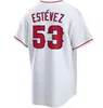 Nieuwe 2024 Custom S-4XL Mike Trout Jerseys Anthony Rendon Baseball Angels Giolito Carlos Estevez Ohtani Jose Suarez Noah Syndergaard Andrew Velazquez Mannen Vrouwen Jeugd