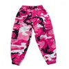 Hosen Mädchen Camouflage Jogger Casual Cargo Hosen Für Jungen Kinder Baumwolle Kleidung Teenager Kleidung 4 6 8 10 12 14Y