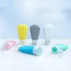 Storage Bottles 90ml Portable Sub-Bottling Lotion Squeeze Tube Silicone Travel Refillable Bottle Shampoo Container