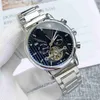 2021 Mens Hundred and Five Needle Automatic Mechanical Large Flywheel Steel Band WatchThe real thing has a logoGenuine products have logos