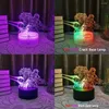 Night Lights Game Halo Infinite Master Table 3d Led Lamp For Kid Home Bedroom Manga Figure Bedside Children's Christmas Gift