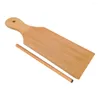 Bakningsverktyg Pasta Rolling Board Wood Gnocchi gör anti-kläder slät yta Bekväm praktisk vågmönsterstillverkare