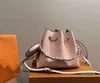 مصمم فاخر دلو الكتف حقيبة الأموال حقيبة العلامة التجارية للسيدات حقيبة يد جلدية