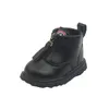 Boots 0-3 Years Baby 2024 Autumn Winter Toddler Warm Fur Leather Shoes Infant First Walkers Boy Girl Ankle