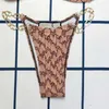 Women's Swimwear designer New swimsuit women's split BIKINI TRIANGLE bag iron chain HI4P