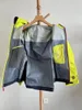 Jaquetas masculinas 2024 ARC Triple-Tier Outdoor Waterproof Jacket Feminino Casual Leve Caminhada Outerwear Esporte