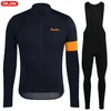 Survêtements pour hommesLong Seve 2023 Vêtements Bicyc Breathab Vêtements de cyclisme de montagne Costumes Ropa Ciclismo Verano TriathlonH2421