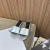 DHGATE DESIGNER KVINNS MIUI SANDALER TOM FORD MEN Black Flip Flop Office Leather Shoe Flat Sliders Beach Slipper Summer Mius Loafer Luxury Sandale Hotel Mule Slide Slide