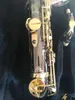 Japan Yanagisa T 992 Nowy saksofon tenorowy Wysokiej jakości czarny nikiel Saksat Sax Fally B Tune Saksofon Tenor Profesjonalnie B Flat Akapit Muzyka Czarna saksofon