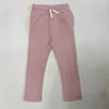 Kledingsets EnkeliBB Kwaliteitsmerk Kindermeisjes Herfstsweatshirt en broek Bijpassende roze outfits