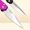 Couleur spéciale Le PurpleBlack Protech 3407 Godfather pliant couteau flipper tactique manteaux automatiques de survie en plein air ut85 Pocke2540307