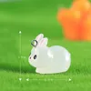 Charms 10pcs Cute Luminous Fat Rabbit Resin Charm For Diy Jewelry Making Earring Keychain Accessories Findings Supplies Bulk Wholesale