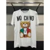 Moschino Femmes Hommes Designers T-shirts T-shirts Lettre de mode Impression à manches courtes Lady Tees Luxurys Vêtements décontractés Tops T-shirts Vêtements Moschinos Shirt