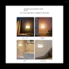 أضواء ليلية LED LED Motion Sensor Light 3000K stick-on Closet مع الغسق للفجر لخزانة 3 حزمة أبيض دافئ