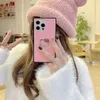 Designer Fashion Phone case Cartoon Glass case Cat Fashion iPhone 15 14 13 12 11 Pro max 14plus 7 8 plus XR XS xsmax phone case