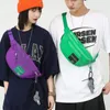 Sacs de taille japonais Harajuku Vintage, sac à bandoulière de grande capacité pour femme étudiante poitrine coréenne Ins Style de rue Simple mode