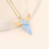 Chokers Bohemian Turquoise Beaded Necklace Zodiac Bull Head Necklace For Women Personalized Exaggerated Bull Skull Pendant Necklace YQ240201