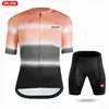 Men's TrackSuitswomens Cycling Jersey Set Summer Anti-Uv Bicyc Clothing Quick Dry Mountain Fa Bike Clothesh2421