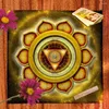 Nappe personnalisable Tarot nappe Runes autel spirituel Oracle carte tapis sorcellerie païenne pendule astrologie