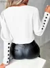 Women's T-Shirt Fashion White Blouse Women 2024 Long Sleeve V Neck Casual Pullover Elegant Office Lady Pink Tops Shirts Femme L240201