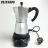 6 tazze 300ml Caffettiera elettrica Materiale in alluminio Caffettiere Moka Pot Moka Macchina per caffè v60 Filtro per caffè Macchina per caffè espresso T200229B