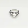 Diamond Luxury Wholesale Wedding Ring Round Designer Pearl High Quality Gift Rings