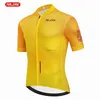 Herrt-shirts cykeltröjor man 2024 Bike Team Summer Short Seves Bike Jersey Maillot Ropa Ciclismo Road Riding Shirth2421