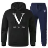 2022 Herren Trainingsanzug Männer Designer Sweatsuit Damen Hoodies Hosen Mann Kleidung Sweatshirt Pullover Casual Tennis Sport Trainingsanzüge Schweißanzüge GLL9