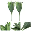 Dekorativa blommor Artificial Tiger Piranha Po Prop Lifelike Snake Plant Faux Plants Elegant Ornament