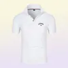 MEN039S POLOS Summer Men39S Sport Golfshirt Snel droog ademende polyesterspandex Korte mouw Topkleding Tshirsmen039S4054848