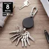 Keychains Small Heavy Duty Retractable Badge Holders Reel ID With Belt Clip Key Ring For Name Card Keychain