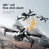 Drones HD Triple Camera Aerial-Drone com luz 360 Flip Speed ​​Ajuste Quadcopters para viagens ao ar livre YQ240201