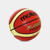 Molten xj1000 bola de basquete tamanho 7/6/5 material de couro pu para treinamento de partidas internas e externas homens mulheres adolescentes baloncesto240129