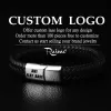 Pulseiras ruimo vintage marrom couro genuíno trançado pulseiras masculinas 316l contas de aço inoxidável pulseira magnética para jóias masculinas