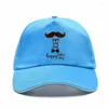 Ball Caps Vaderdag Heren Bill Hat Super Cool Dad Happy Baseball Cap Street Wear Fashion