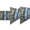 Réplica de dinero falso de EE. UU., juguete para niños o juego familiar, billete de copia en papel, 100 unidades/paquete247E 33J9OR39C