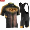 Ubrania męskie ubrania noszą lepszą tęczową drużynę Areo Cycling Jersey Short Seve Odzież Summerroad Bike SetSh2421