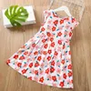 Girl Dresses Dress 1 To 2 3 4 5 6 7 8 9 10 11 12 13 14 Years Cotton Yellow Country Style Floral K Length Pleated Summer