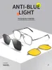 Mens Myopic Glasses Magnetic Absorption Set Polarization Night Vision Clip Buy A Lens Frame Free Two Clips 240201